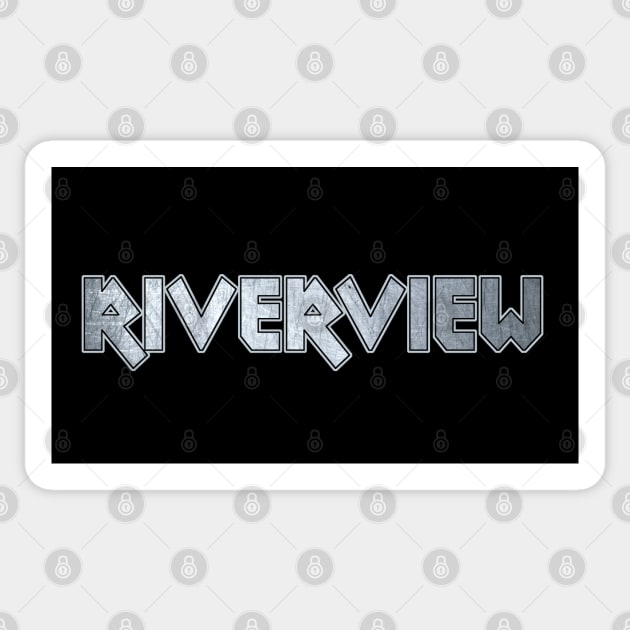 Riverview fl Sticker by KubikoBakhar